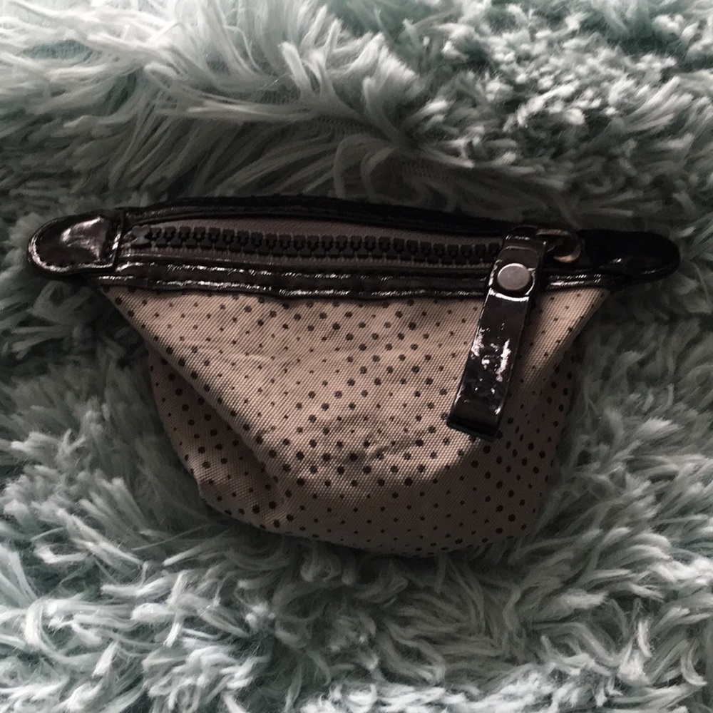 Tous coin purse grey and black